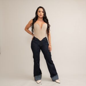 Nude Corset Top